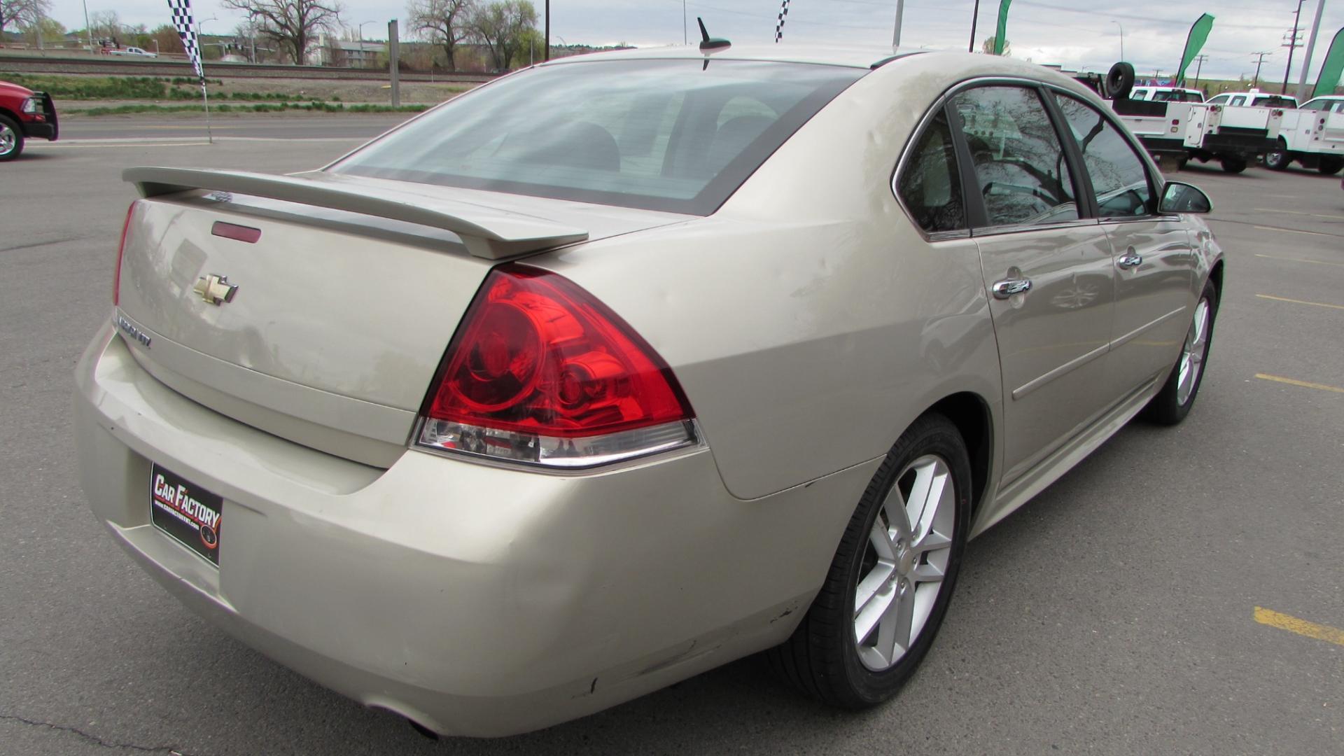 2012 Beige /Black Chevrolet Impala LTZ (2G1WC5E34C1) with an V6 engine, Automatic transmission, located at 4562 State Avenue, Billings, MT, 59101, (406) 896-9833, 45.769516, -108.526772 - Photo#5